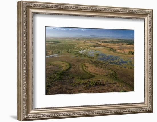 Flooded Savanna Rupununi, Guyana-Pete Oxford-Framed Photographic Print