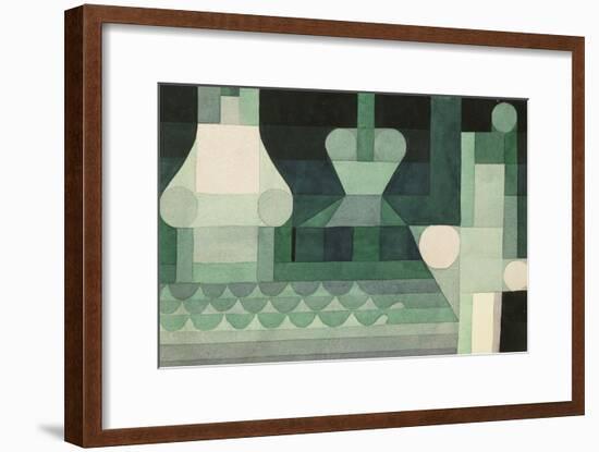 Floodgates (Schleusen). 1922-null-Framed Giclee Print