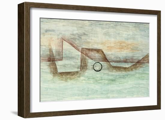 Flooding; Uberflutung-Paul Klee-Framed Giclee Print