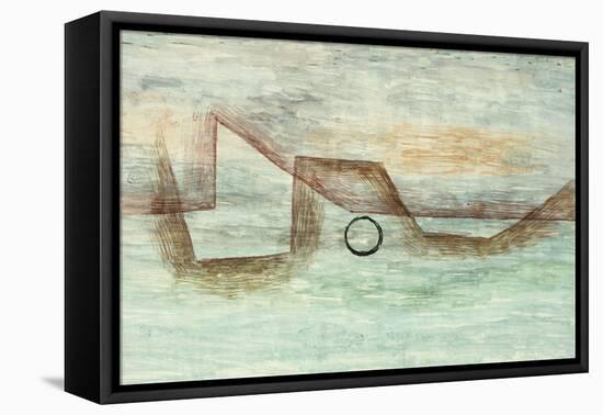 Flooding; Uberflutung-Paul Klee-Framed Premier Image Canvas