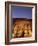 Floodlit Temple Facade and Colossi of Ramses II (Ramesses the Great), Abu Simbel, Nubia, Egypt-Upperhall Ltd-Framed Photographic Print