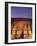 Floodlit Temple Facade and Colossi of Ramses II (Ramesses the Great), Abu Simbel, Nubia, Egypt-Upperhall Ltd-Framed Photographic Print