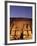 Floodlit Temple Facade and Colossi of Ramses II (Ramesses the Great), Abu Simbel, Nubia, Egypt-Upperhall Ltd-Framed Photographic Print