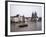 Floods in 1995, River Rhine, Cologne (Koln), Germany-Hans Peter Merten-Framed Photographic Print