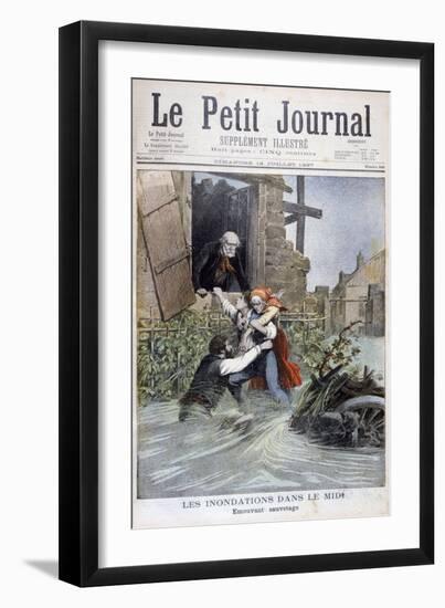 Floods in the Midi, South of France, 1897-Henri Meyer-Framed Giclee Print