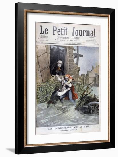 Floods in the Midi, South of France, 1897-Henri Meyer-Framed Giclee Print