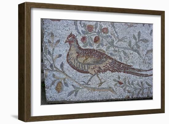 Floor mosaic from a Roman villa-Unknown-Framed Giclee Print