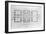 Floor Plan of the White House-null-Framed Giclee Print