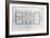 Floor Plan of the White House-null-Framed Giclee Print