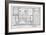 Floor plans, the Masonic Temple, Birmingham, Alabama, 1924-Unknown-Framed Giclee Print