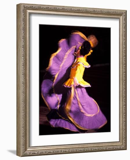 Floor Show at Xcaret, Riviera Maya, Mexico-Greg Johnston-Framed Photographic Print