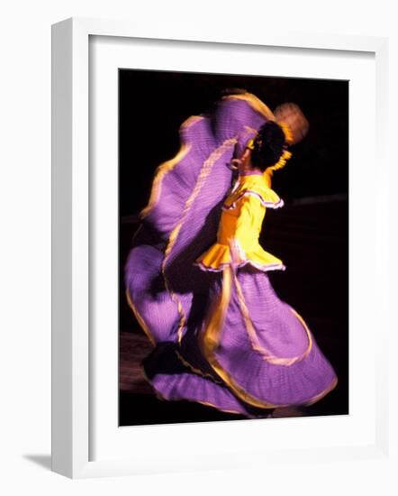 Floor Show at Xcaret, Riviera Maya, Mexico-Greg Johnston-Framed Photographic Print