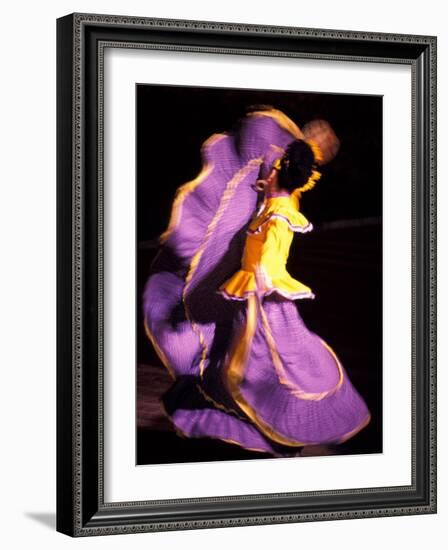 Floor Show at Xcaret, Riviera Maya, Mexico-Greg Johnston-Framed Photographic Print