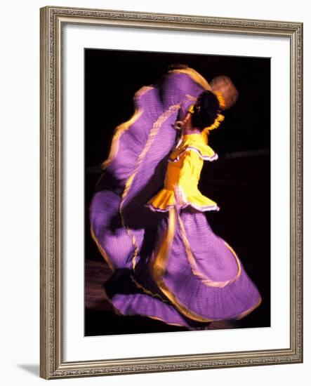 Floor Show at Xcaret, Riviera Maya, Mexico-Greg Johnston-Framed Photographic Print