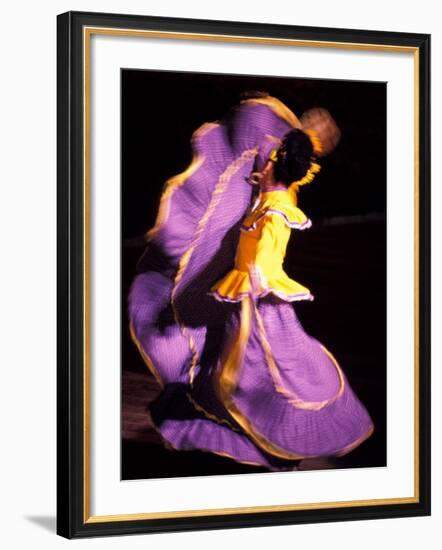 Floor Show at Xcaret, Riviera Maya, Mexico-Greg Johnston-Framed Photographic Print