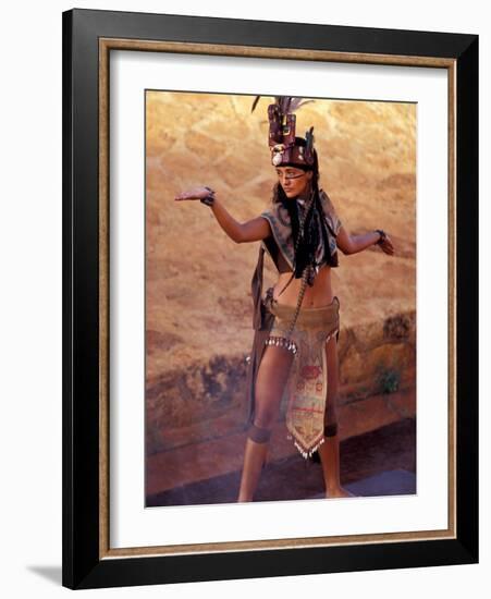 Floor Show at Xcaret, Riviera Maya, Mexico-Greg Johnston-Framed Photographic Print