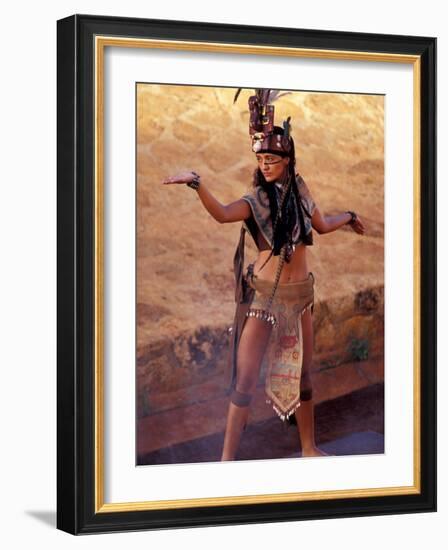 Floor Show at Xcaret, Riviera Maya, Mexico-Greg Johnston-Framed Photographic Print