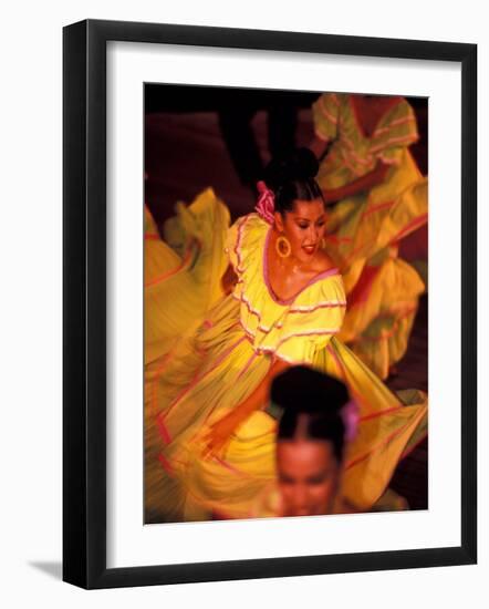 Floor Show at Xcaret, Riviera Maya, Mexico-Greg Johnston-Framed Photographic Print