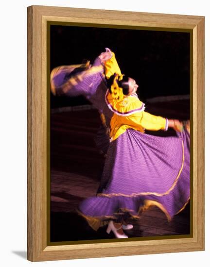 Floor Show at Xcaret, Riviera Maya, Mexico-Greg Johnston-Framed Premier Image Canvas