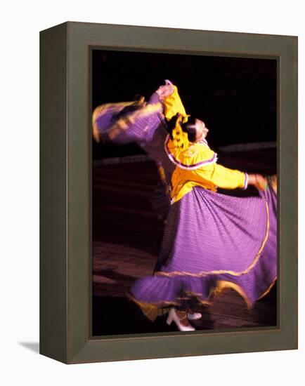 Floor Show at Xcaret, Riviera Maya, Mexico-Greg Johnston-Framed Premier Image Canvas