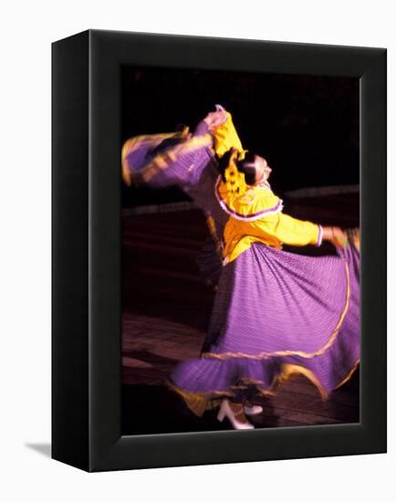 Floor Show at Xcaret, Riviera Maya, Mexico-Greg Johnston-Framed Premier Image Canvas