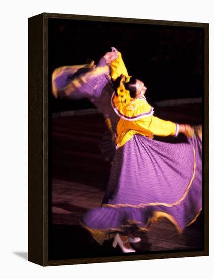 Floor Show at Xcaret, Riviera Maya, Mexico-Greg Johnston-Framed Premier Image Canvas