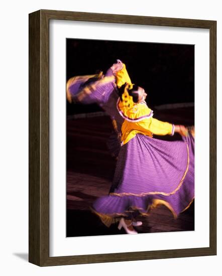 Floor Show at Xcaret, Riviera Maya, Mexico-Greg Johnston-Framed Photographic Print