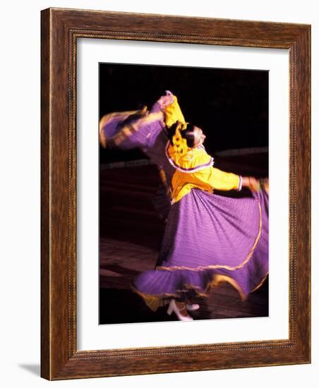 Floor Show at Xcaret, Riviera Maya, Mexico-Greg Johnston-Framed Photographic Print