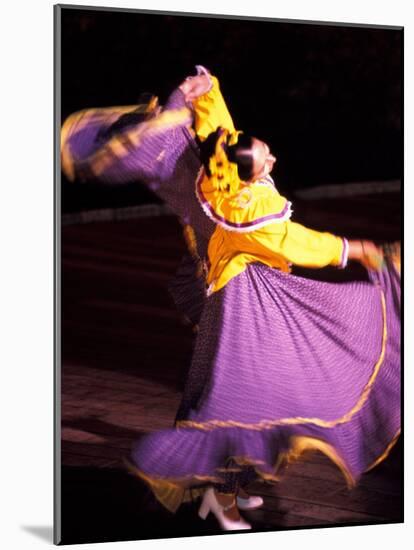 Floor Show at Xcaret, Riviera Maya, Mexico-Greg Johnston-Mounted Photographic Print