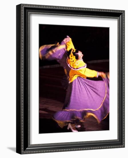 Floor Show at Xcaret, Riviera Maya, Mexico-Greg Johnston-Framed Photographic Print