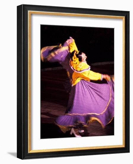 Floor Show at Xcaret, Riviera Maya, Mexico-Greg Johnston-Framed Photographic Print