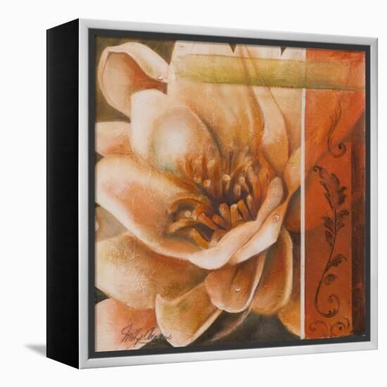 Flor de Loto I-Nelly Arenas-Framed Stretched Canvas