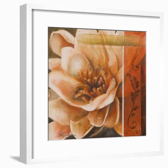 Flor de Loto I-Nelly Arenas-Framed Premium Giclee Print