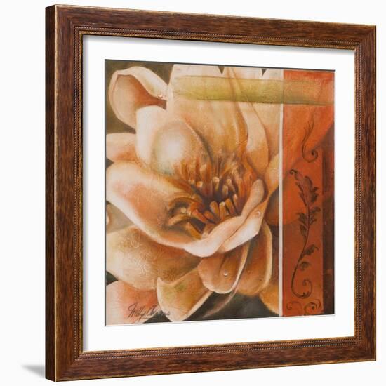 Flor de Loto I-Nelly Arenas-Framed Premium Giclee Print