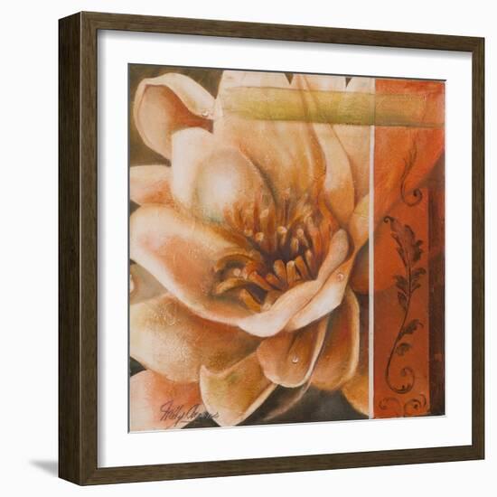 Flor de Loto I-Nelly Arenas-Framed Art Print