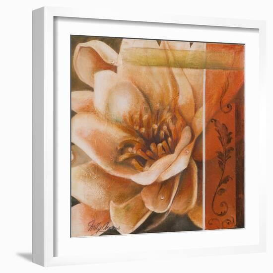 Flor de Loto I-Nelly Arenas-Framed Art Print