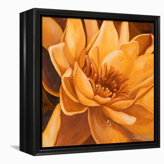 Flor de Loto II-Nelly Arenas-Framed Stretched Canvas