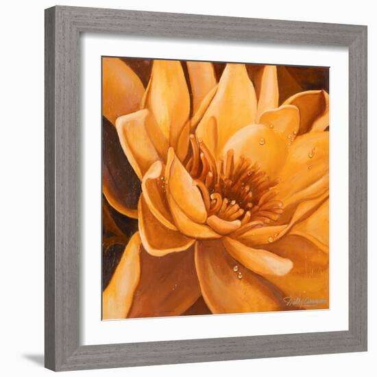 Flor de Loto II-Nelly Arenas-Framed Art Print