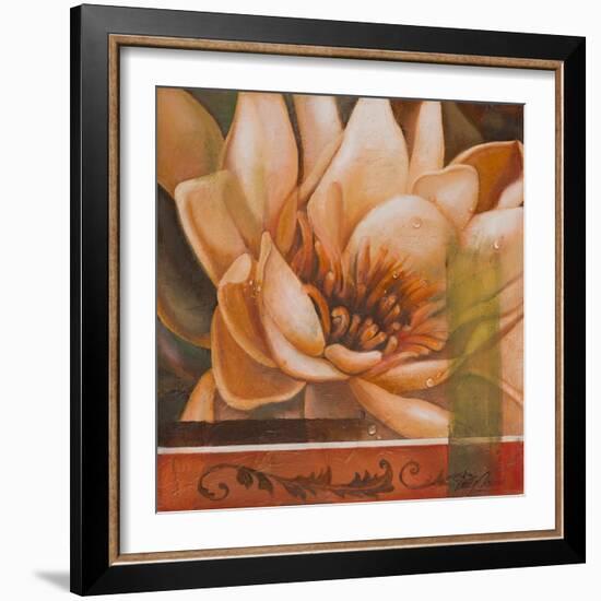 Flor de Loto II-Nelly Arenas-Framed Art Print