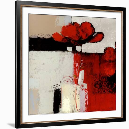 Flor Roja IV-Selena-Framed Art Print