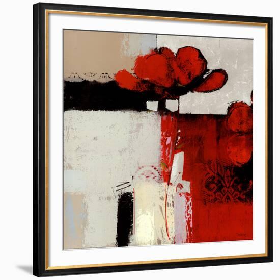 Flor Roja IV-Selena-Framed Art Print