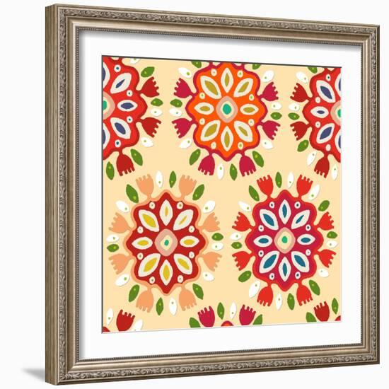 Flor-Sharon Turner-Framed Art Print