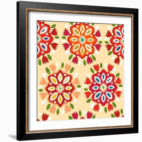 Flor-Sharon Turner-Framed Art Print