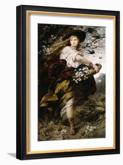 Flora. 1883-Ferdinand Keller-Framed Giclee Print