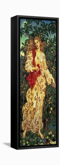 Flora, 1894-Evelyn De Morgan-Framed Premier Image Canvas