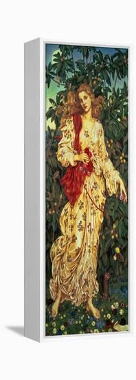 Flora, 1894-Evelyn De Morgan-Framed Premier Image Canvas