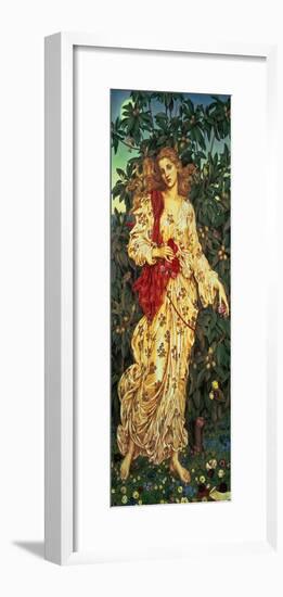 Flora, 1894-Evelyn De Morgan-Framed Giclee Print