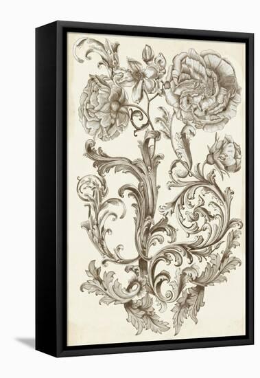 Flora and Filigree I-Naomi McCavitt-Framed Stretched Canvas