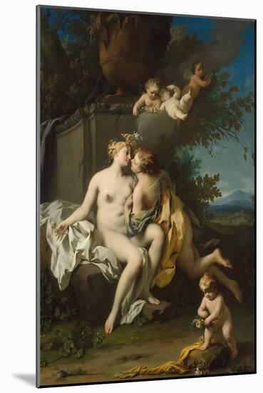 Flora and Zephyr, c.1730-Jacopo Amigoni-Mounted Giclee Print