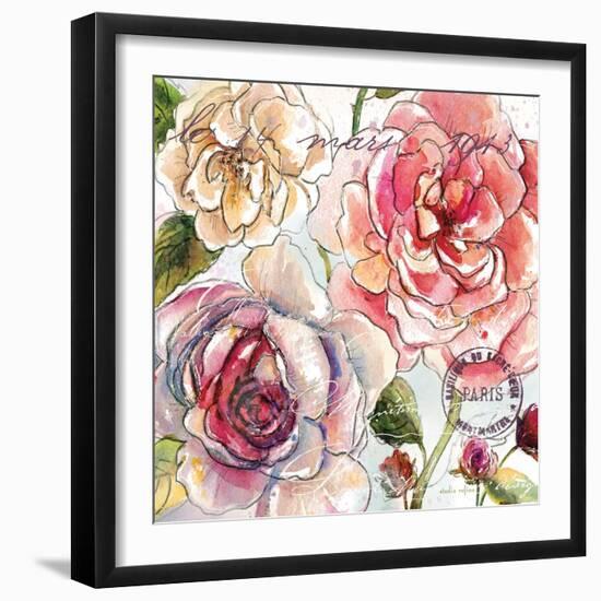 Flora Bella 2-Studio Rofino-Framed Art Print